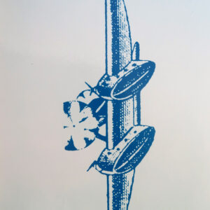 "Die liebe Familie" I, Siebdruck auf Chromolux, 100x70 cm, signiert, Auflage: 20 Stück, 1994