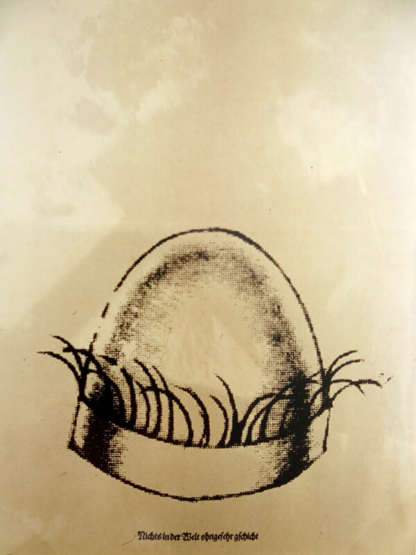 "Love, music and transitoriness" I, Siebdruck auf Chromolux, 70 x 50cm, signiert, Auflage: 15 Stück, 1991